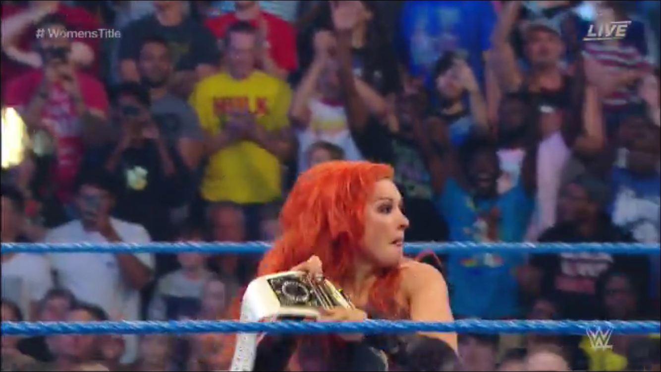 Becky Lynch After The Match