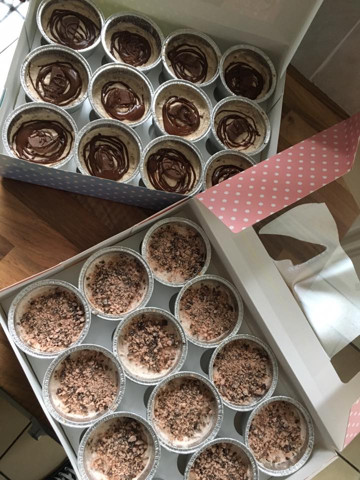 Individual DBC Cheesecake boxes